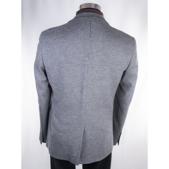 RED Saks Fifth Avenue Sport Coat Mens M (40) Trim Fit Wool Blend 2-Button Jacket - Picture 8 of 14